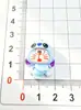 Accesorios de Resina de Gato Azul Lindo de Dibujos Animados Hechos a Mano DIY Imanes para Refrigerador Pinzas para el Cabello Llaveros Accesorios de Joyería Venta al por Mayor