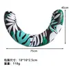 Nuevo flotador inflable curvo, flotador semicircular, flotador de hoja de tortuga, flotador de fideo curvo en stock, flotador de natación