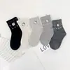 Calcetines para Niños 2026 Estilo Otoño/Invierno Dibujos Animados Lindo Gato KT Calcetines de Media Pantorrilla Negro Blanco Gris Gato Lindo Calcetines para Bebé Estudiante