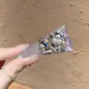 Exquisito y dulce pasador de cristal con pedrería, pinza de cocodrilo, pinza BB, pinza para fleco de frente, pinza lateral, accesorio versátil para el cabello de uso diario