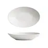 Elegante prato cerâmico em formato de barco, prato preto para uso doméstico, prato fundo oval, prato para peixe, prato fosco cerimonial para restaurante