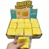 Venta caliente papas fritas cubo de papas fritas rebote lento descompresión simulación squishy descompresión juguete para apretar juguete de espuma pu suave suave suave