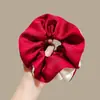 Goma para el pelo de lunares florales de hada atmosférica para mujer, estilo coreano, nicho, cuerda para el pelo, flor de pelo elegante