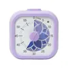 Temporizador Visual, Temporizador Silencioso para Aprendizado Infantil, Ferramenta de Autodisciplina, Despertador Lembrete Contagem Regressiva de Gerenciamento de Tempo