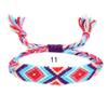 Pulsera de la amistad corta tejida a mano con cuerda de algodón colorida, estilo étnico nepalí, venta caliente transfronteriza europea y americana