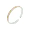 Pulseira de prata 9999 original Fu, design estilo chinês, esmalte, trevo de quatro folhas, pulseira sólida em estilo tradicional chinês, presente para namorada