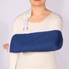 Cabestrillo de antebrazo de algodón azul Hong Kong Sheng, cinturón fijo para dislocación de hombro, fractura de muñeca y brazo, cinturón fijo posoperatorio, venta al por mayor