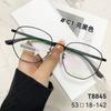 Monturas de Gafas Poligonales de Aleación a la Moda para Mujer T8845 Gafas Danyang Gafas de Prescripción para Miopía Monturas Retro de Celebridad de Internet al Mayoreo