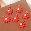 Resina Pequena Flor Estilo Hyuna Margarida Pingente Fresco Chaveiro Acessórios de Bolsa Acessórios A1