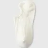 Calcetines tobilleros finos de estilo coreano estilo japonés color contrastante retro simples para primavera y verano calcetines invisibles para talón de corte bajo para mujer