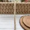 Cuerda de Algodón Trenzada de Tres Hilos Colorida de 8 mm, Cuerda Trenzada Cosida a Mano, Accesorios para Ropa, Cuerda Hecha a Mano, Venta Directa del Fabricante