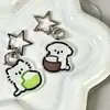 Serie Amigo Bueno Cachorro de Coco Gatito Novia Pareja Colgante de Dibujos Animados Llavero Lindo Bolsa de Regalo