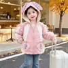 Chaqueta de Otoño para Niña 2026 Nuevo Estilo con Capucha de Sirena para Niños Linda Elegante Ropa de Otoño Top para Niña Primavera y Otoño