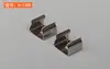 Luz LED con hebilla barra de luz dura placa de montaje de un solo agujero de acero inoxidable clip de fijación de luz de neón 5730/2835/5050