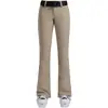 Pantalones de Esquí Nuevos para Mujer, Elásticos Ajustados, Doble Tabla, Forrados de Polar, Profesionales Cortavientos, Impermeables, Transpirables, Color Sólido, Pantalones de Esquí de Comercio Exterior