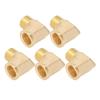 Cotovelo de Fio Interno e Externo de Latão em Ângulo Reto 90 Graus 1/8NPT,1/4NPT,3/8NPT,1/2NPT