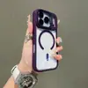 Adequado para iPhone 18 Pro Max Suporte Magnético para Lente Capa de Celular Apple 17 Pro Transparente 16 Capa Protetora