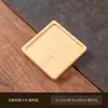 Porta-copos de Bambu Feitos à Mão Oval Longo Quadrado Antiderrapante Anti-risco Protetor de Mesa para Xícara de Chá Xícara de Café Porta-copos de Bambu Universal