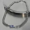 Collar Rayo Transfronterizo de Acero de Titanio para Hombre, Moderno, Tendencia, Estilo Urbano, Sencillo, Gama Alta, Versátil, Único, Joyería que No se Desvanece