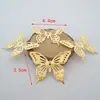 Piezas de Flor de Hierro Huecas de Metal con Diseños de Dragón, Fénix y Mariposa, Flores Grandes Tridimensionales, Accesorios para el Cabello y Materiales de Decoración para Ropa de Estilo Antiguo Hechos a Mano para Bricolaje