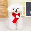 Bufanda Caliente para Gato y Perro Mascota, Calentador de Cuello, Babero para Gatos Ragdoll, Bichón Frisé, Shiba Inu, Festiva 22 Bufanda para Perro Pequeño