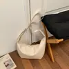 Bolsa de Ombro Retro Maillard de Grande Capacidade para Mulheres 2025 Simples e Estilosa Versátil Casual para o Dia a Dia