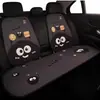 Juego de cojines para asiento de coche de carbón en bola pequeña, al por mayor transfronterizo, multicomponente, cojín de asiento tipo sándwich de panal de tres piezas, cojín nuevo de dibujos animados para las cuatro estaciones