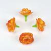 Simulación Cabeza de flor rosa de 3 cm accesorios hechos a mano arreglo floral flor de seda decoración de boda utilería para diseño de escena flores falsas al por mayor