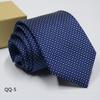 Gravata Masculina Gravata Social de Negócios Poliéster Noivo Casamento Listrada Festiva 8CM Gravata em estoque Atacado