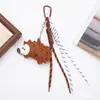 Nuevo Colgante Bolso Perro Dachshund de PU Estilo Miu Oso Erizo Llavero Decoración Accesorios de Cuero de Comercio Exterior Venta al por Mayor