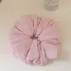Scrunchie Plissado Vertical de Listras Doces Estilo Coreano, Novo Laço de Cabelo para Rabo de Cavalo Moda Menina Doce de Verão Elástico