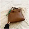 Mochila Retro de Gran Capacidad Estilo Británico para Mujer 2026 Nuevo Estilo Transfronterizo Bolso Cruzado de Hombro Único de Gran Capacidad
