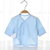 Ropa de verano para recién nacidos, de algodón puro, fina, con parte superior y aire acondicionado, pijama con velcro.