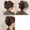 Pinza Grande para Mujer 2025 Nuevo Estilo de Alta Gama Parte Posterior de la Cabeza Pinza de Tiburón para el Cabello Accesorio para el Cabello Pinza