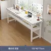 Escritorio para computadora escritorio de oficina y combinación de silla un juego completo de escritorios banco de trabajo rectangular sala de estar en casa mesa larga sobre de escritorio
