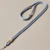 Colgante Hebilla de Paz para Mujer, Cordón Negro para Collar, Colgante de Jade, Cordón para Colgante, Colgante de Jade para Hombre, Adornos de Jade, Chapado en Oro