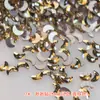 Mini Pedrería para Uñas Color Champán, Mini Pedrería Brillante Irregular Biselada de Fondo Plano para Uñas, Decoraciones de Uñas Tipo Gota de Agua