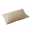Funda de Almohada de Algodón 100% Cepillado Estilo Maternidad y Bebé Clase A 48*74 Paquete Doble Funda Interior para Relleno de Almohada de Algodón Puro Individual