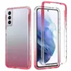 Adecuado para Teléfono Móvil Samsung Galaxy S21 plus 6.7 pulgadas Cubierta Protectora Marco de Color Contrastante Alta Transparencia Fábrica ISO