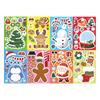 8 Collage Navideño Pintado Papá Noel Árbol Muñeco de Nieve Cambio de Cara DIY Cuenta a Mano Teléfono Móvil Cuaderno Pegatina Decorativa