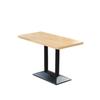Moderno sofá de pared con diseño de celebridades de Internet, tienda de té con leche, para ocio, con asiento de tarjeta, luz de lujo, para restaurante, cafetería, mesa y silla de madera maciza combinadas.