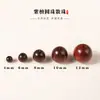Arena de Sangre Natural Sándalo Madera Zitan Cuentas Redondas Cuentas Sueltas Wenwan Pulsera de Cuentas para Rezar Budista Joyería Hecha a Mano DIY Cuentas Espaciadoras de Madera de Sándalo