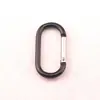 Gancho Oval de Aleación de Aluminio al por Mayor para Mochila Gancho Exterior Gancho Oval Mosquetón Llavero Hebilla
