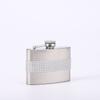 Al por mayor transfronterizo spot petaca de acero inoxidable incrustada de diamantes 6 oz portátil 5 oz petaca Un diamante de strass diamante AB