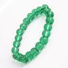 Loja de 2 yuans Guangdong pequena mercadoria 8mm contas da sorte luantong verde seco imitação jade Dongling pulseira Taobao pequeno presente