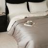 100 Funda de edredón Lanjing Tencel Verano Dormir desnudo Fresca Color sólido 100 Fibra de Lyocell Sábana Sábana de cama Funda de almohada