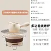Set para Preparar Té para Uso en Interiores y Exteriores, Incluyendo un Fogón para Preparar Té, Parrilla de Barbacoa y Estufa Tradicional de Carbón