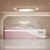 Balcão de Caixa de Salão de Beleza, Loja de Roupas, Clínica Odontológica, Balcão de Bar, Mesa de Recepção da Frente da Empresa, Mesa de Recepção de Aula de Treinamento de Dança Artística