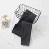 Jeans Daifa para Mujer Otoño e Invierno 2021 Nuevo Cintura Alta Adelgazante Elástico Ajustado Ropa Exterior Ajuste Delgado Pierna de Lápiz Leggings