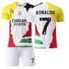 Camiseta Conmemorativa de Cristiano Ronaldo Manga Corta Ropa de Fútbol para Niños Ropa del Equipo de Ronaldo camiseta de fútbol